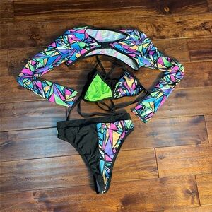Rolita I heart rave outfit S/M